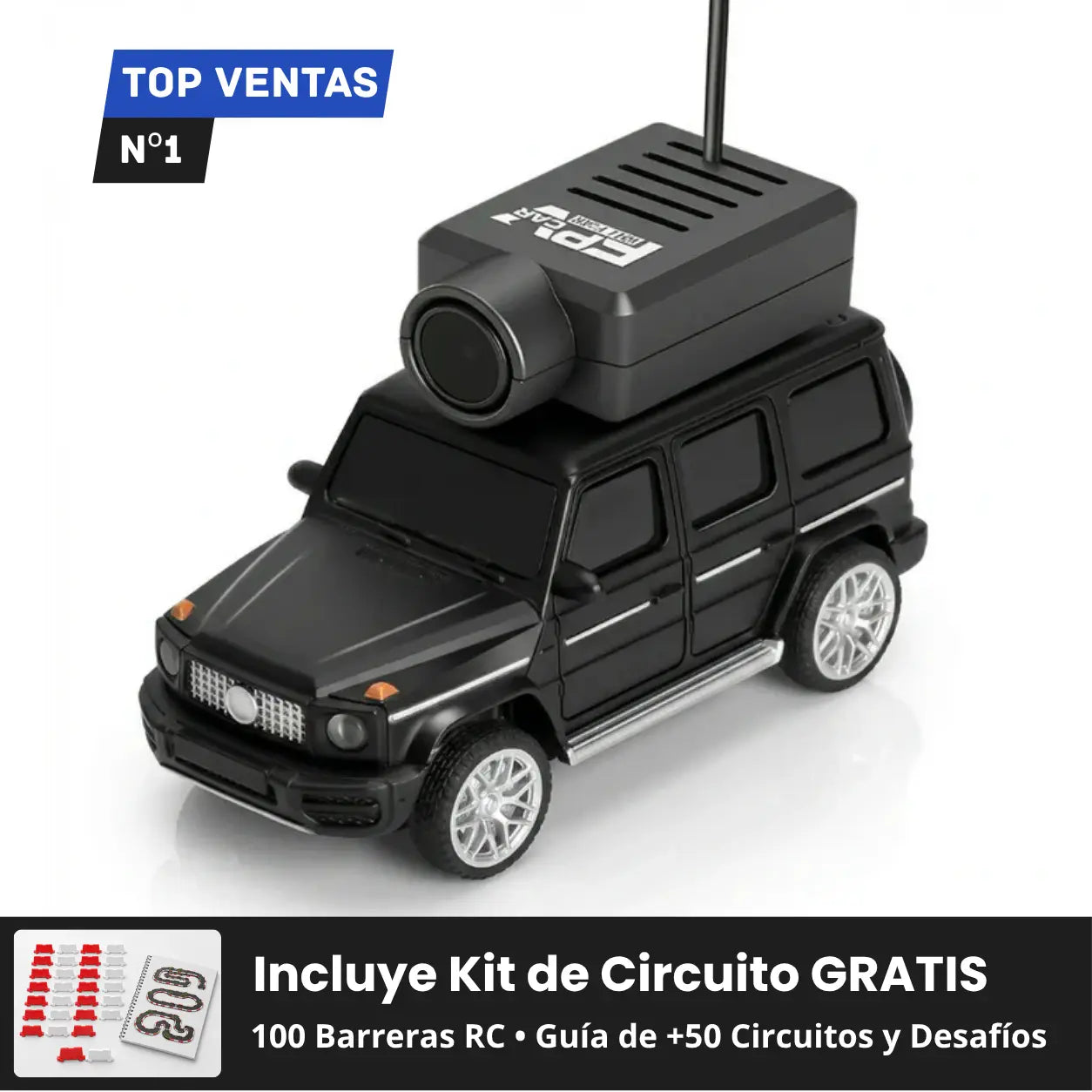 Mini coche RC con camara