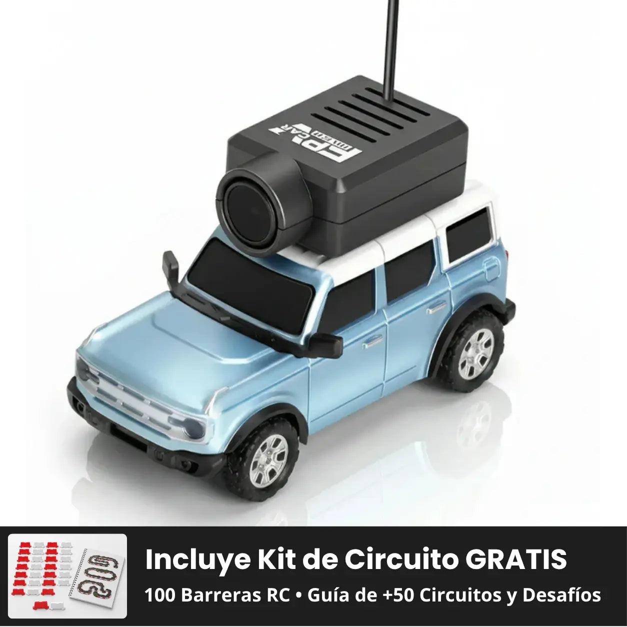 Mini coche RC con camara