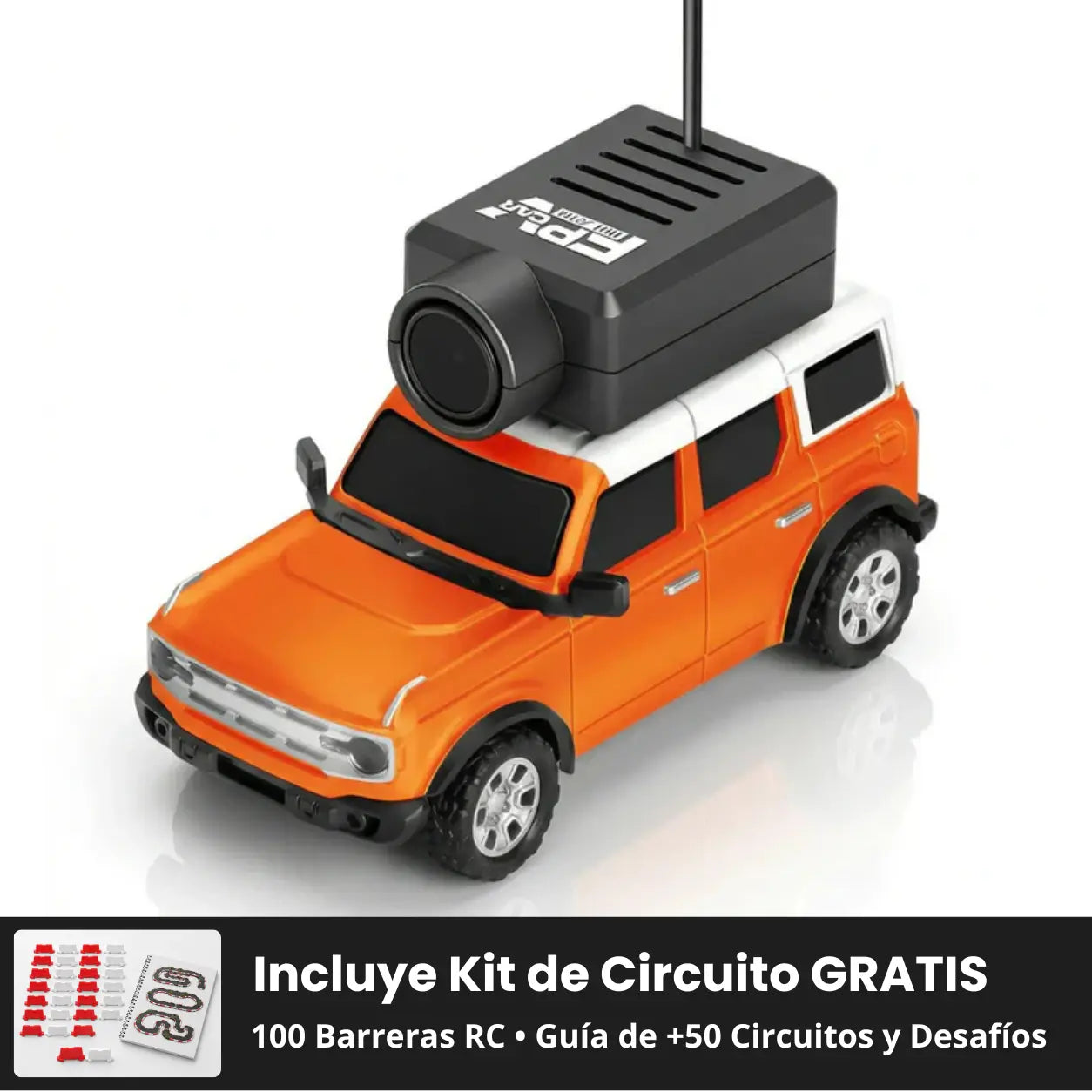 Mini coche RC con camara